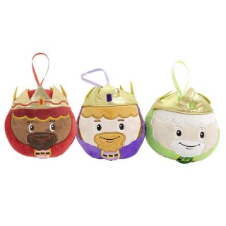 Peluche Reyes Magos 10 cm | 3 modelos pequeños y adorables