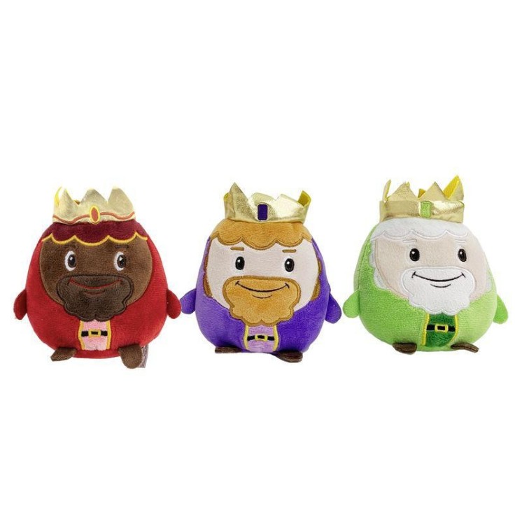 Peluche Reyes Magos 10 cm | 3 modelos pequeños y adorables