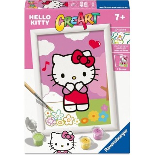 Puzzle para Colorear Hello Kitty | CreArt Serie Junior