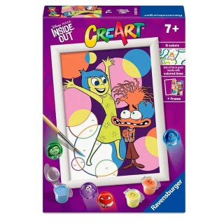 Puzzle para Colorear Inside Out | CreArt Serie Junior