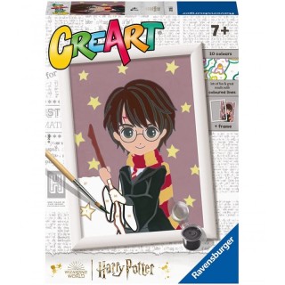 Puzzle para Colorear Harry Potter Creart | Actividad creativa infantil
