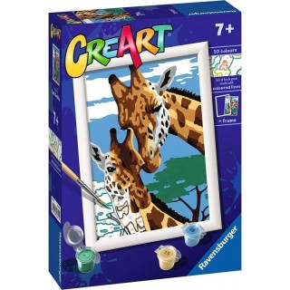 Puzzle para Colorear Jirafa | CreArt Serie Classic