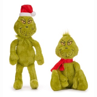 Grinch Peluche 40 cm con Gorro y Bufanda | 2 Modelos