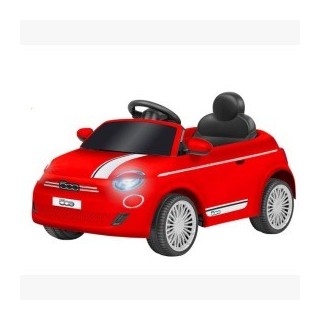 Fiat 500E Coche Eléctrico Infantil 4,5Ah | Color Rojo con Bluetooth