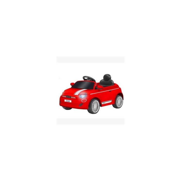 Fiat 500E Coche Eléctrico Infantil 4,5Ah | Color Rojo con Bluetooth