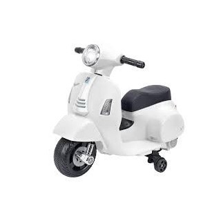 Vespa GTS 6V Blanca | Moto Eléctrica Infantil 4,5Ah 30W Li