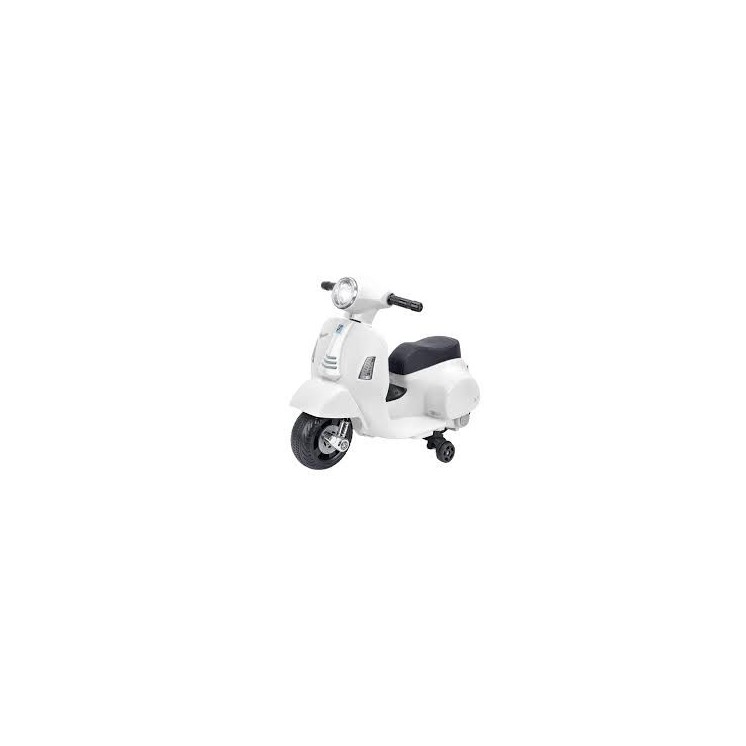 Vespa GTS 6V Blanca | Moto Eléctrica Infantil 4,5Ah 30W Li