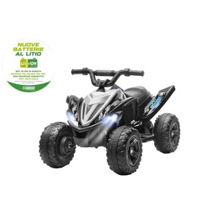 Quad Eléctrico Infantil 12V Negro | Batería Li-Ion 4,5Ah