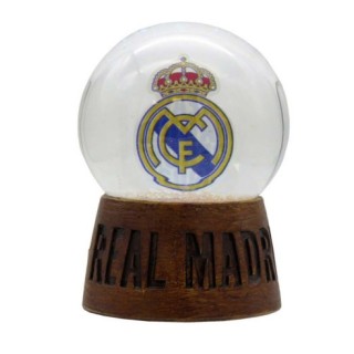 Bola de Nieve Real Madrid Escudo | Recuerdo Oficial
