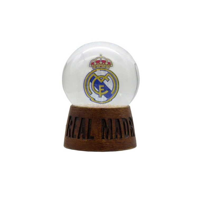 Bola de Nieve Real Madrid Escudo | Recuerdo Oficial