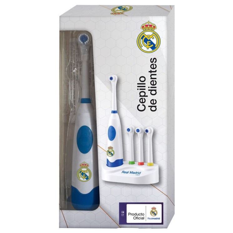 Cepillo de Dientes Vibratorio Real Madrid | Higiene y Diversión