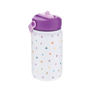 Botella Térmica Infantil 330ml Ice Purple | Tiny Blossoms