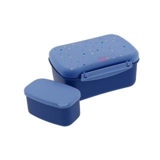 META TÍTULO: Tupper Hermético 900ml Dark Blue | Tiny Blossoms