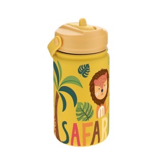 Botella Térmica Infantil 330ml Mustard | Safari