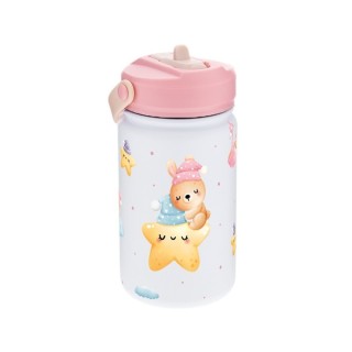 Botella Térmica Infantil 330ml Ice Pink | Rabbit Sweet Dreams
