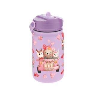 Botella Térmica Infantil 330ml Lilac | Car Lovely Travellers
