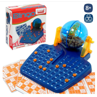Bingo 48 Cartones y 120 Fichas | Juego Clásico Familiar