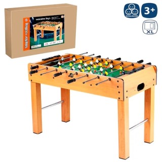 Futbolín de Madera 121x51x79 cm | Juego de Mesa Familiar