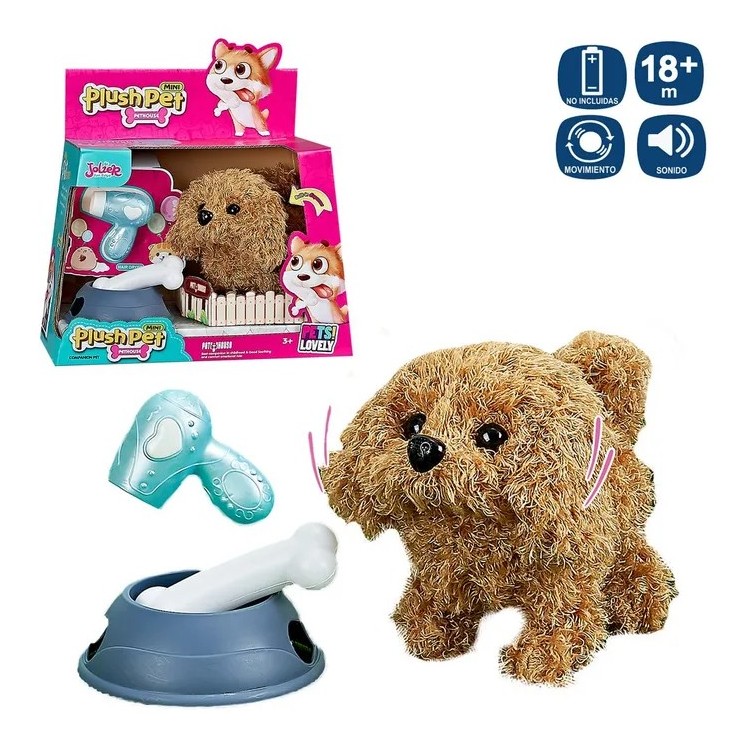 Mascota Perro Andador 20 cm | Juguete Interactivo Infantil