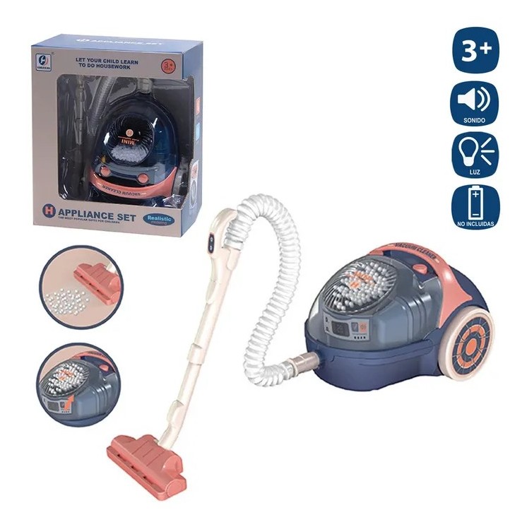Aspiradora Eléctrica Infantil 17x11x9 cm | Juguete de Hogar