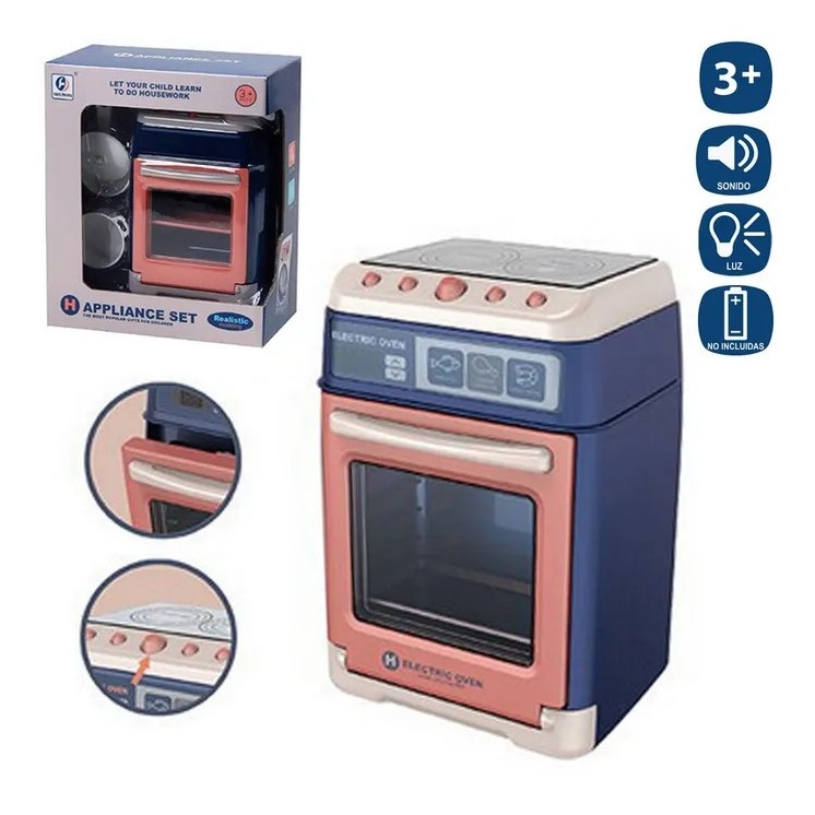 Cocina Eléctrica Infantil 15x8,5x10 cm | Juguete de Cocina