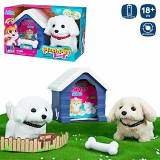 Mascota Perro Andador 20 cm 2 Colores | Juguete Interactivo Infantil