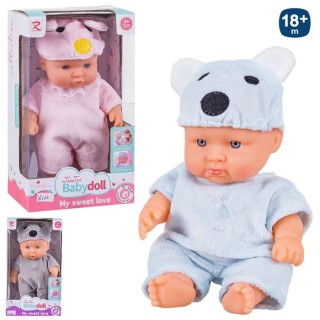 Muñeca Bebé 21 cm con Disfraz | Juguete Infantil