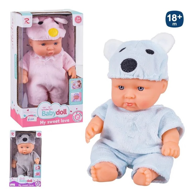 Muñeca Bebé 21 cm con Disfraz | Juguete Infantil