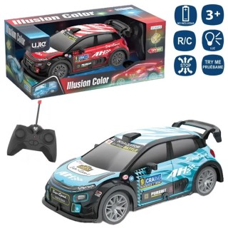 Coche Rally R/C 7F con Luz Interna 19x8x7 cm 2 Colores | Juguete Vehículo Coche Rally R/C 7F con Luz Interna 19x8x7 cm 2 Colores | Juguete Vehículo