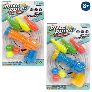 Pistola Lanzabolas 17 cm 2 Colores | Juguete de Acción Infantil