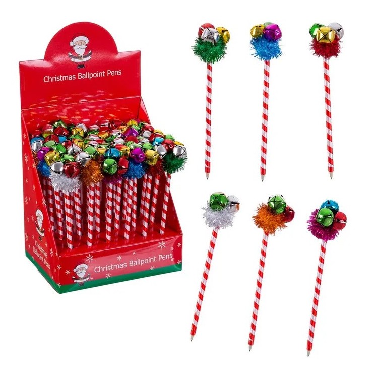 Bolígrafo Cascabel 6 Modelos | Papelería y Navidad