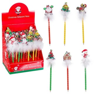 Bolígrafo Figuras 6 Modelos | Papelería y Navidad