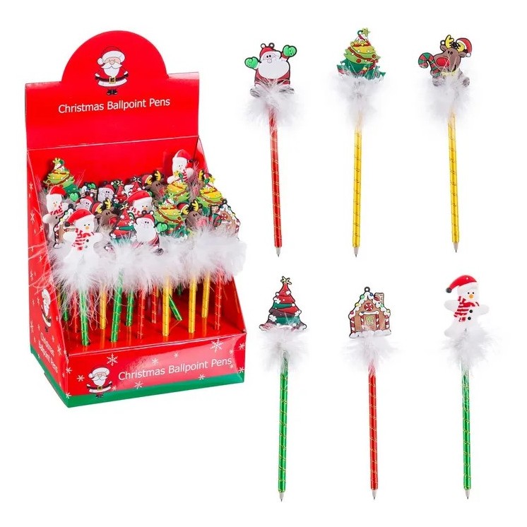 Bolígrafo Figuras 6 Modelos | Papelería y Navidad