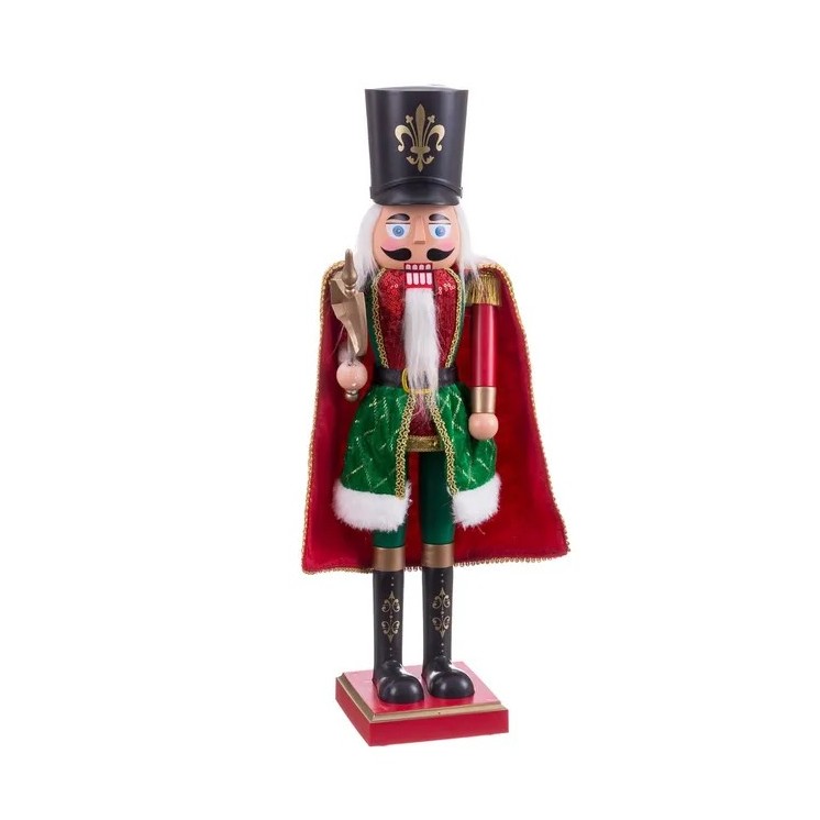 Soldado Musical con Movimiento 11x9x38 cm | Figura Decorativa Navideña