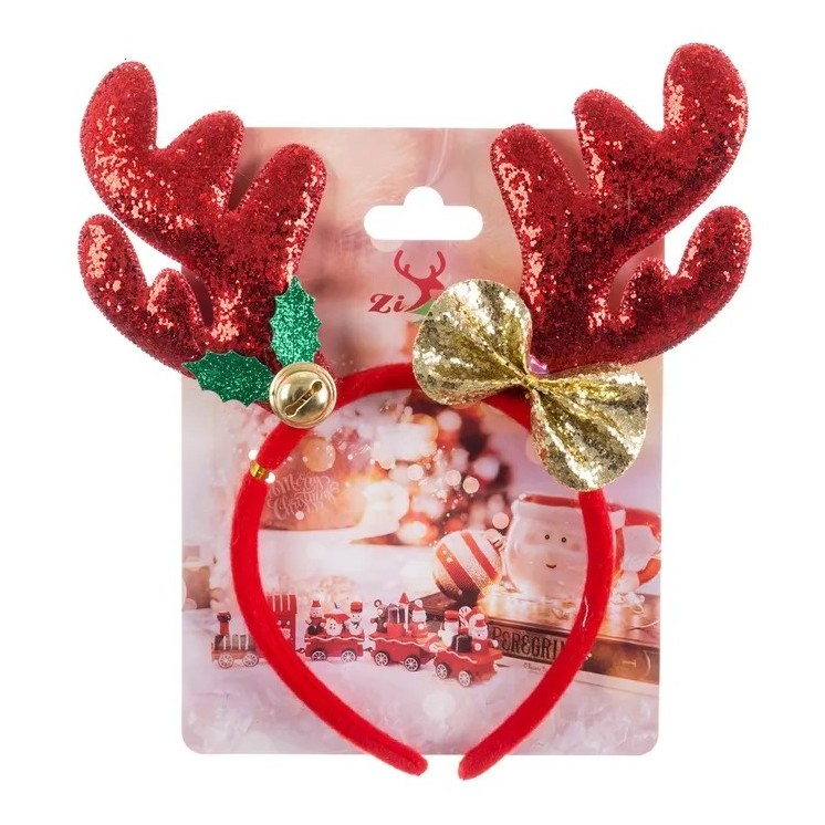 Diadema Reno 20x1,5x23 cm | Accesorio Navideño