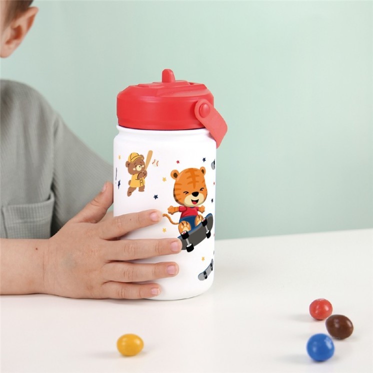 Botella Térmica 330 ml Ice Red Skate | Globos al Aire Tenerife