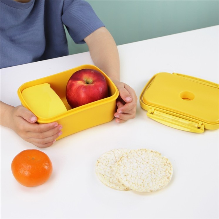 Tupper Hermético 900 ml Mustard Basketball | Globos al Aire Tenerife