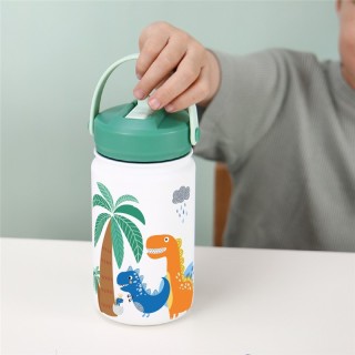 Botella Térmica 330 ml Ice Green Dino Land | Globos al Aire Tenerife