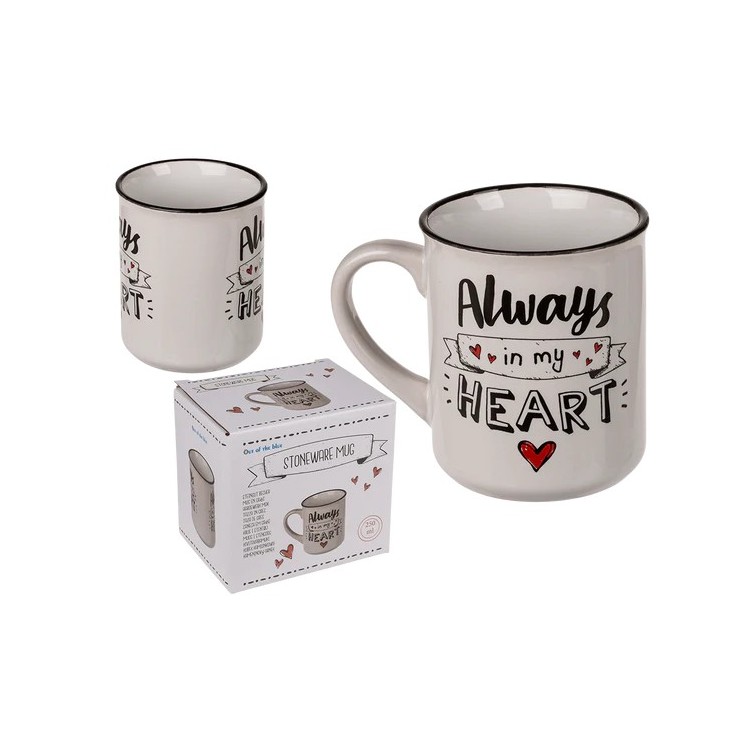 Taza “Always in my Heart” – Regalo San Valentín
