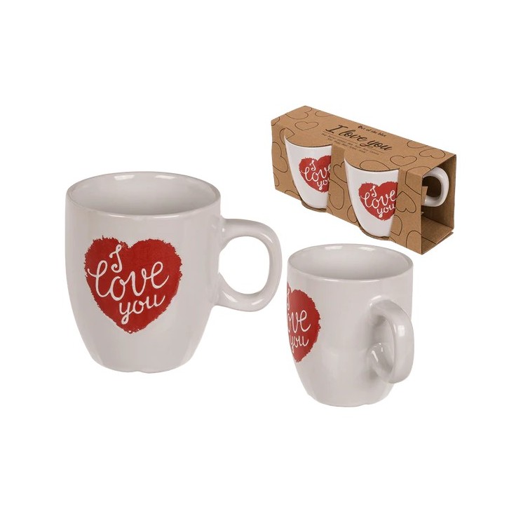 Pack de 2 Tazas “I Love You” – Regalo San Valentín