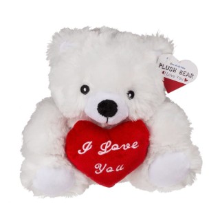Oso de Peluche con Corazón Rojo “I Love You” – Regalo Romántico