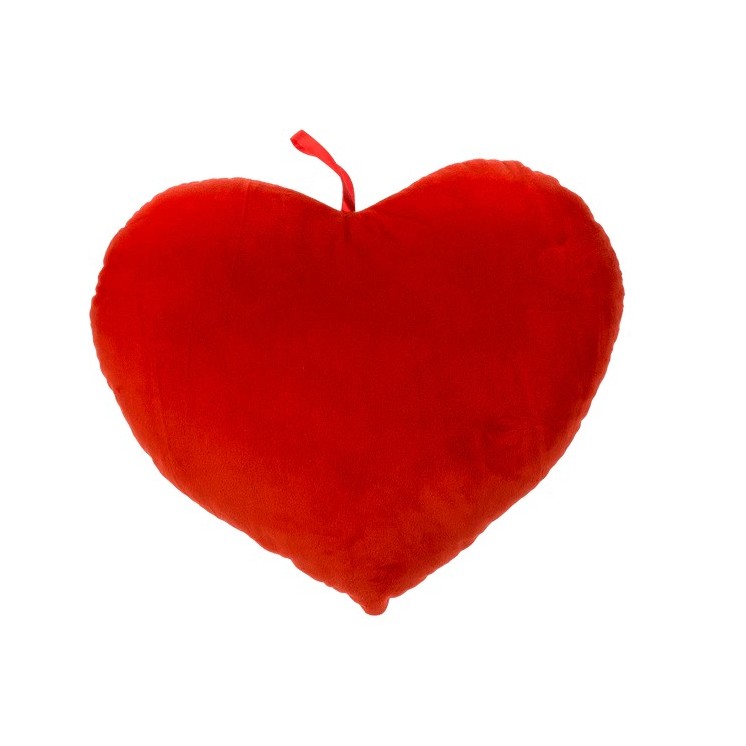 Cojín de Peluche Corazón 35 cm – 4 Colores a Elegir