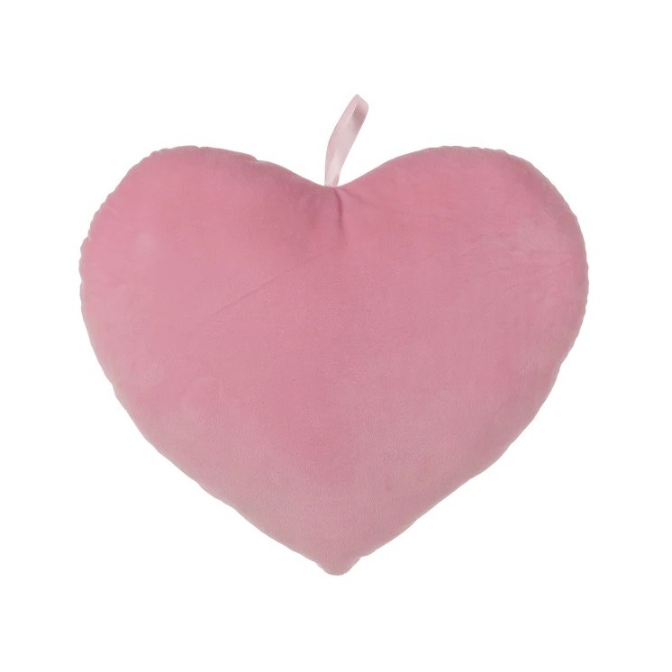 Cojín de Peluche Corazón 35 cm – 4 Colores a Elegir