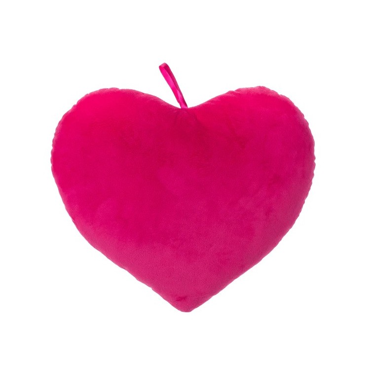 Cojín de Peluche Corazón 35 cm – 4 Colores a Elegir