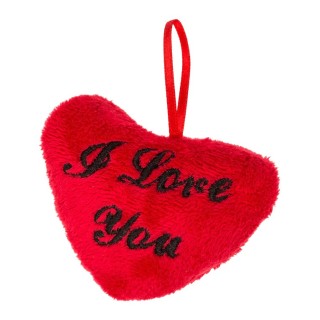 Corazón Rojo de Peluche “I Love You” 10 cm – Detalle Romántico