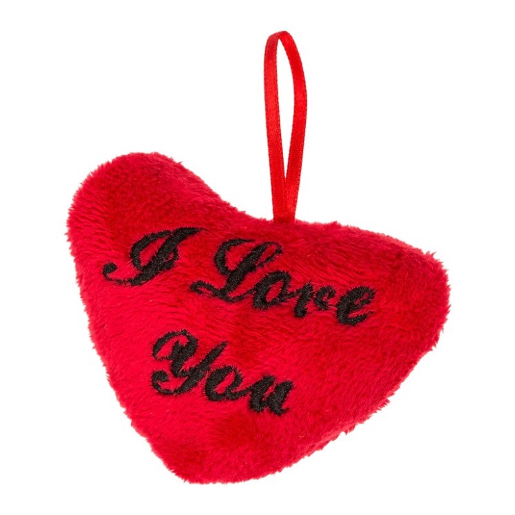 Corazón Rojo de Peluche “I Love You” 10 cm – Detalle Romántico