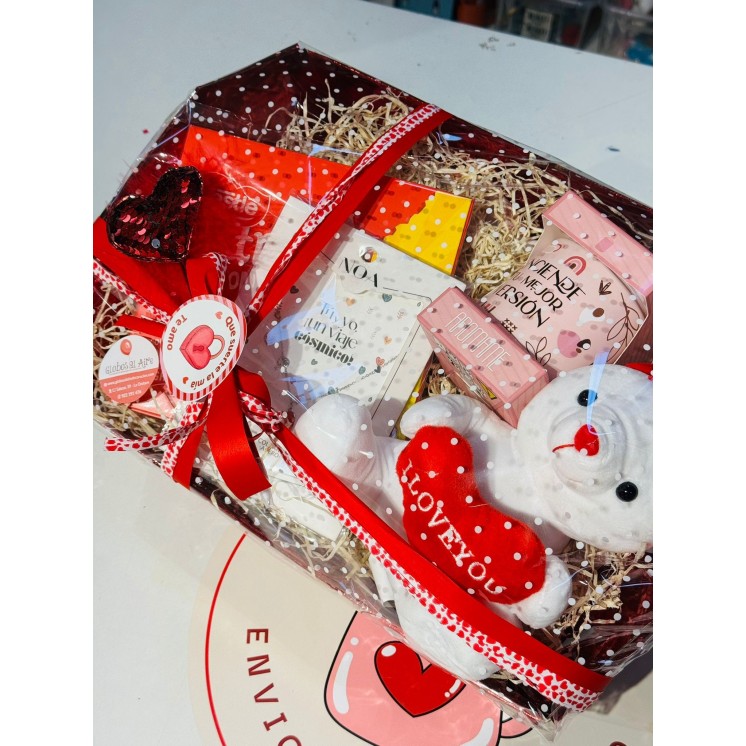 Bandeja romántica con pulsera “Love” y vela “Momento de Paz”. Regalo elegante y significativo para Enamorados, aniversarios.