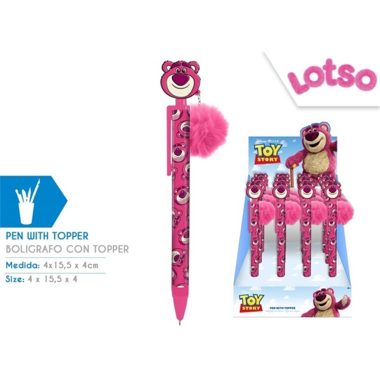 Bolígrafo Topper Lotso en CDU | Papelería Infantil