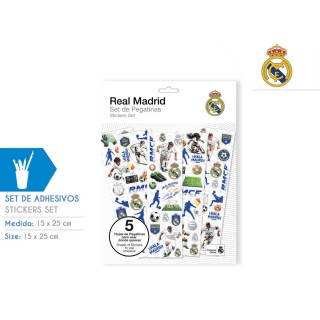 Set de Stickers Real Madrid | Papelería Oficial