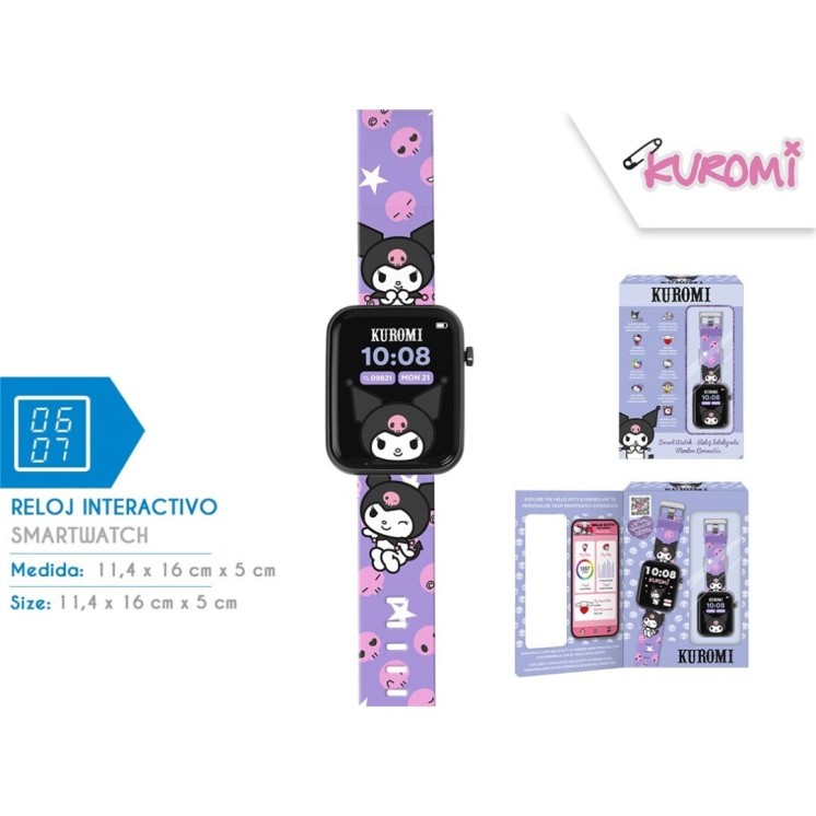 Smartwatch Kuromi con App | Tecnología Infantil